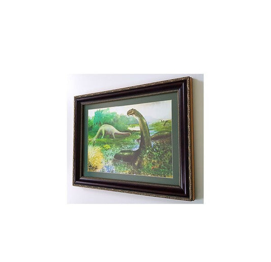 Dinosaur Poster Brontosarus Finest Print & Frame
