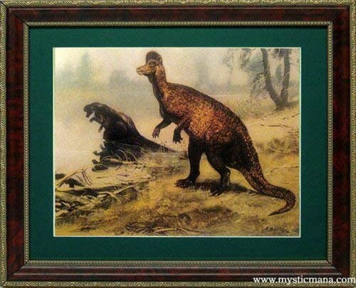 Duckbill Dinosaur Framed Print Museum Mural