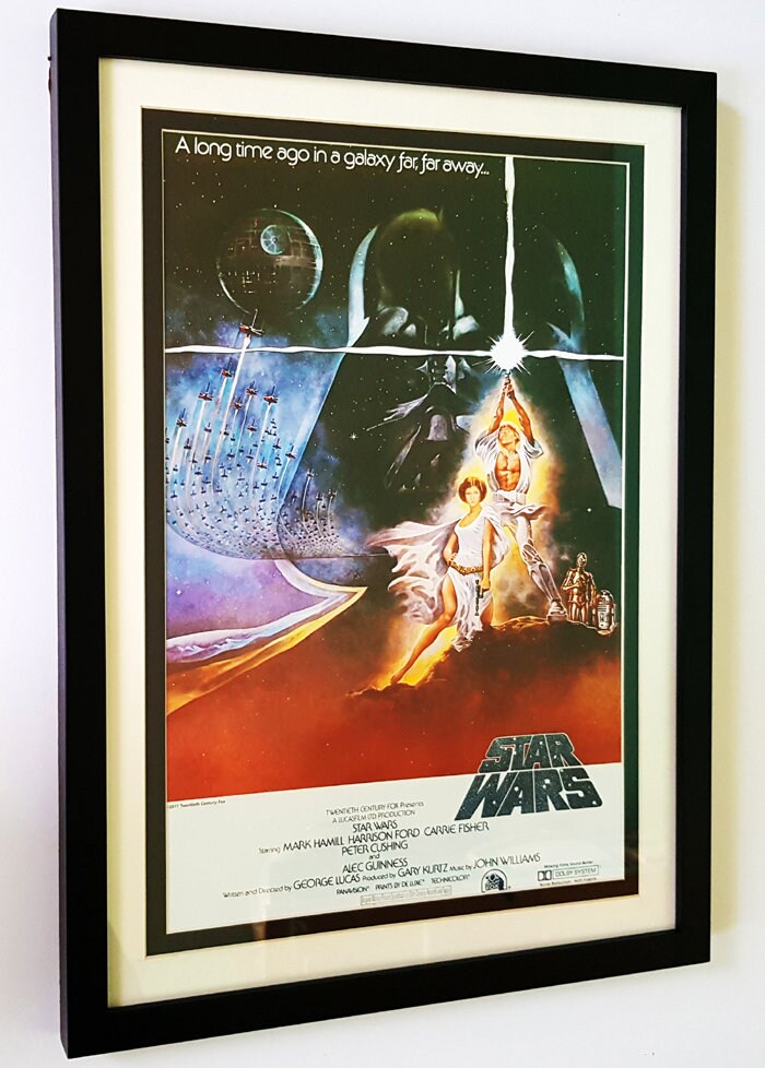 Luke Skywalker Poster Star Wars Framed