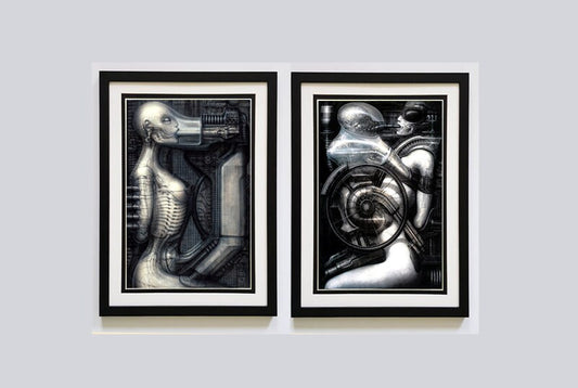 Giger Framed Art Poster Biomechanoid Set
