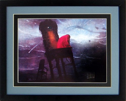 Beksinski Surreal Art Poster "Lost" Framed Print 20x15 Inches