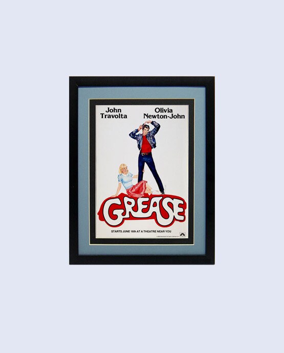 Grease Poster 1978 Film Framed