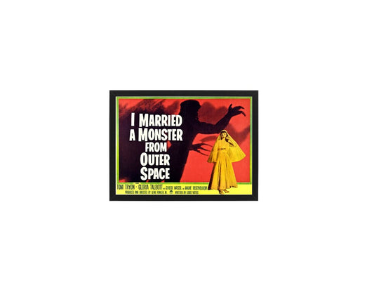 Divorce Gift I married a Monster from Outer Space Poster