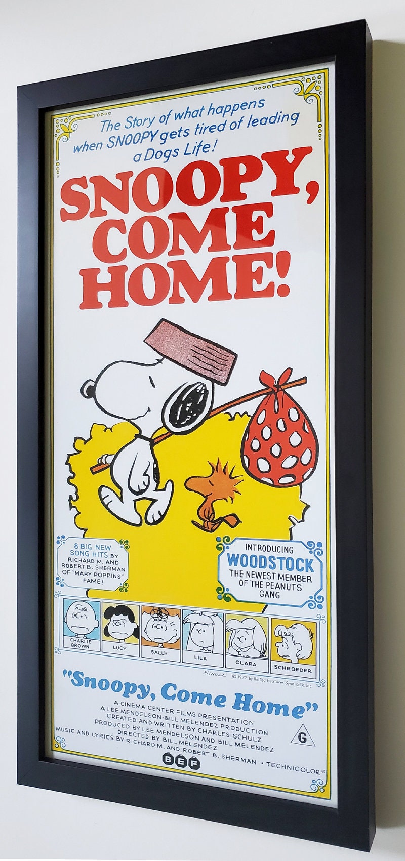 Snoopy Come Home  Framed Poster