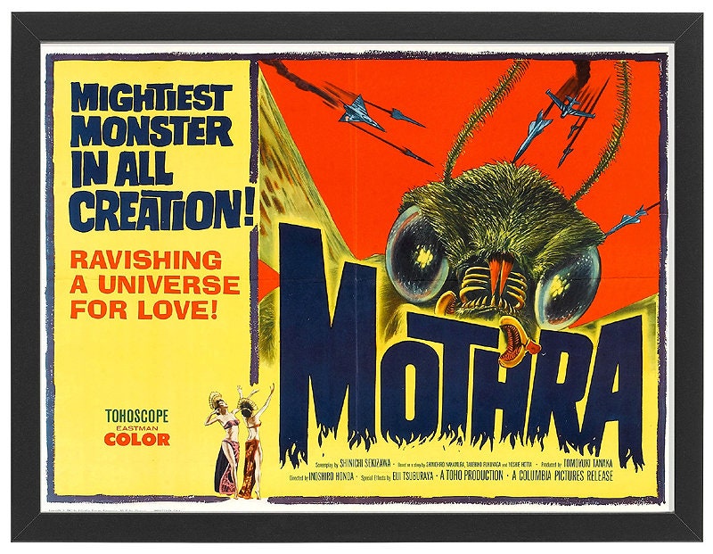 Mothra Movie Framed Poster