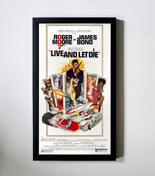 James Bond Poster Live and Let Die 1973