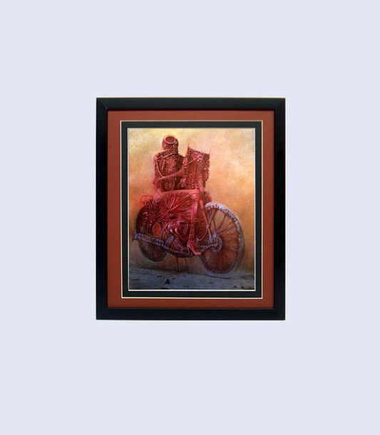Beksinski Poster Art Print Ghost Biker