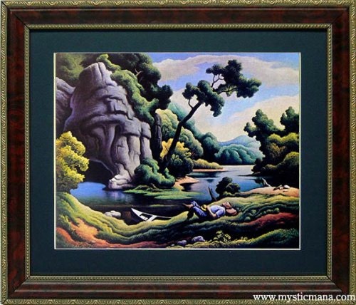 Benton Art Print Highest Quality Framed Display 20x15