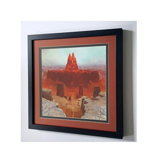 Framed Beksinski Art Poster Landscape