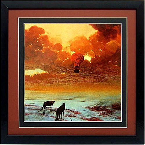 RARE Large Framed Beksinski Master Set of  Surreal Art Poster Lovers