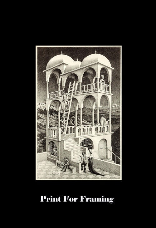 MC Escher Poster Print