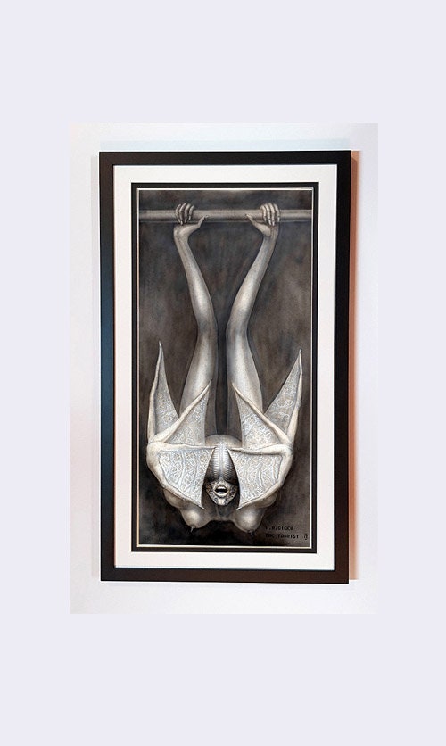 HR Giger Art Poster The Tourist