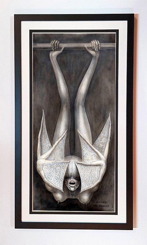 HR Giger Art Poster The Tourist