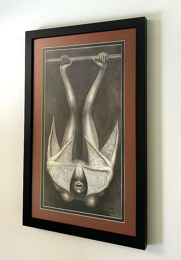 HR Giger Art Poster The Tourist