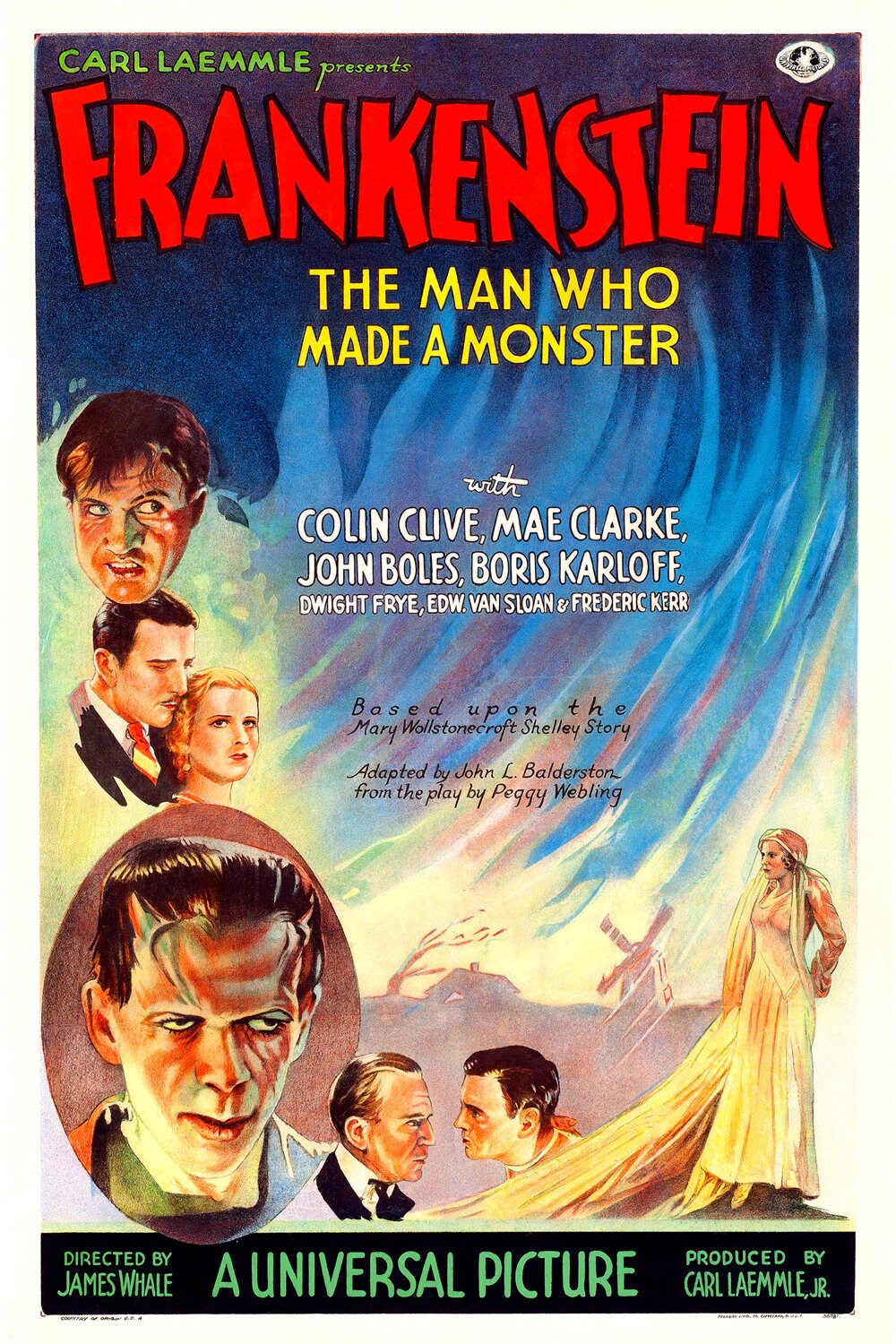 Frankenstein Poster Many Sizes