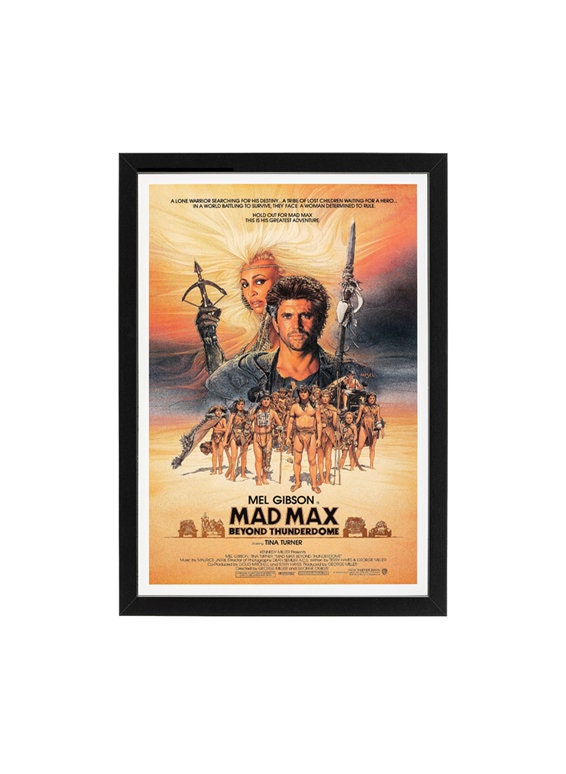 Mad Max 3 Movie Poster Framed