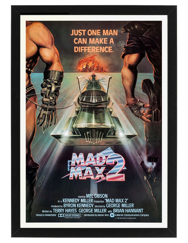 Mad Max Movie Poster Set Framed