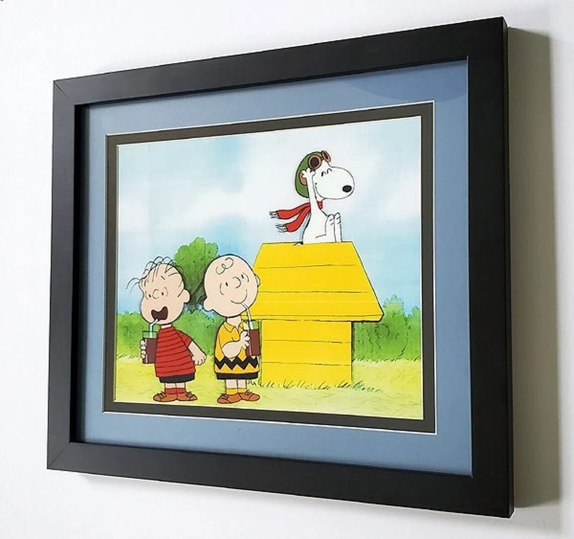 Snoopy Adventures Poster Set Framed
