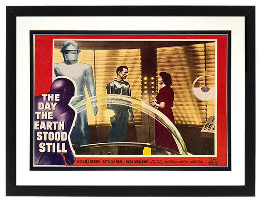 The Day The Earth Stood Still Movie poster Custom Framed