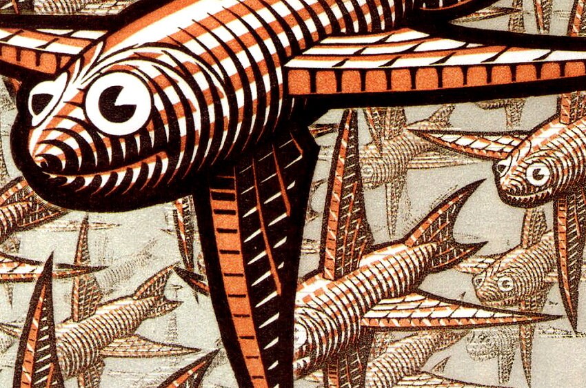 M.C. Escher Art Print Depht