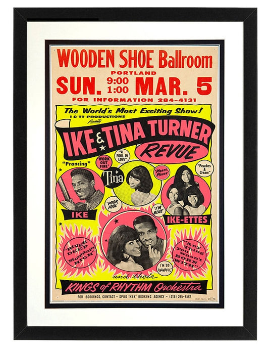 Tina Turner Framed Poster