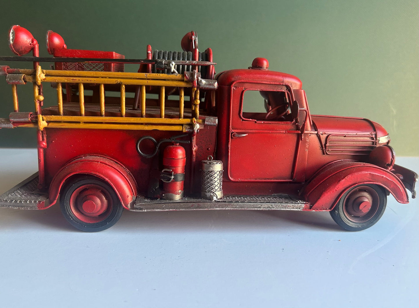 Rare American LaFrance Fire Truck All Metal Vintage