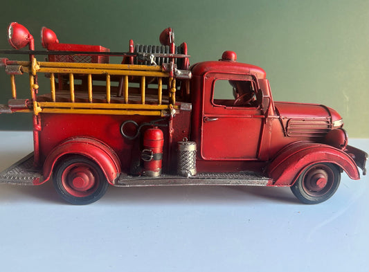 Rare American LaFrance Fire Truck All Metal Vintage