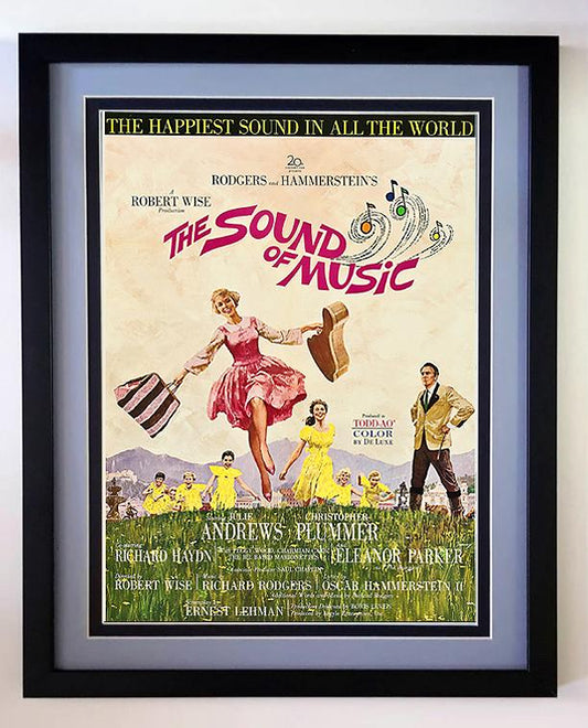 The Sound of Music Movie Poster Framed