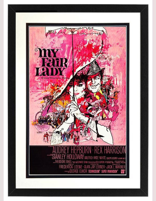 My Fair Lady Poster Framed