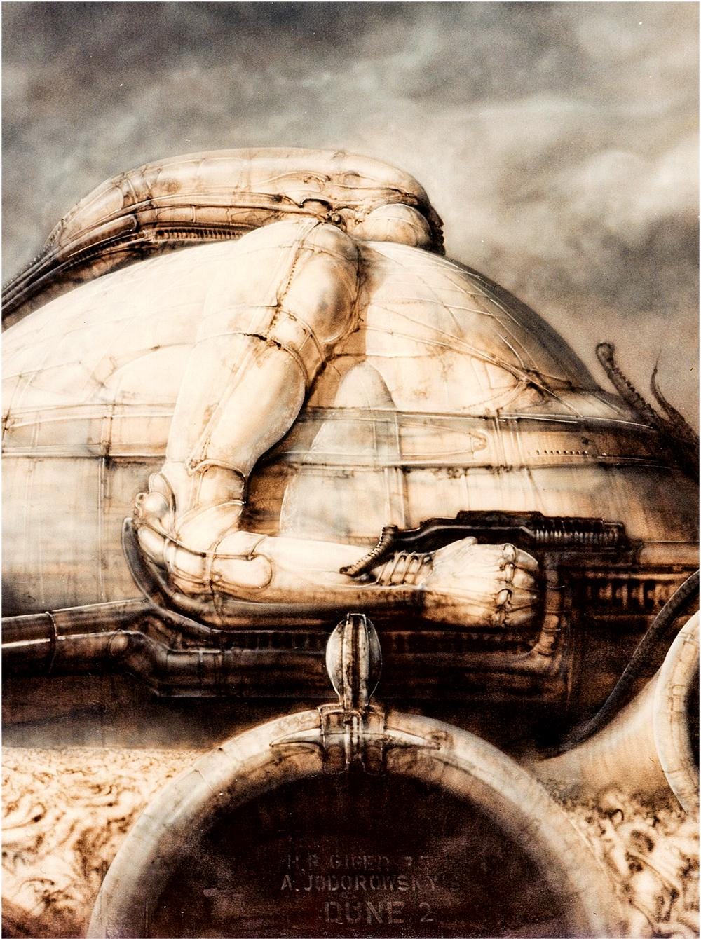 Dune Giger Framed Art Poster