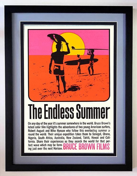 Endless Summer Poster Framed
