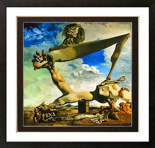 Dali Art Print Framed