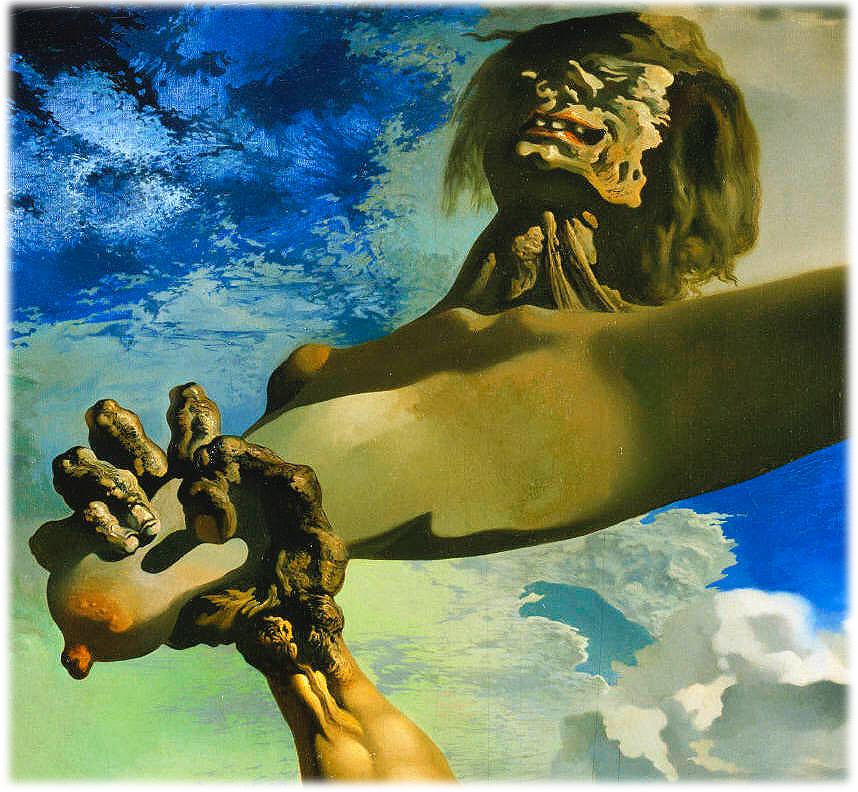 Dali Art Print Framed