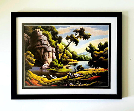 Spring Cave by Thomas Hart Benton Print