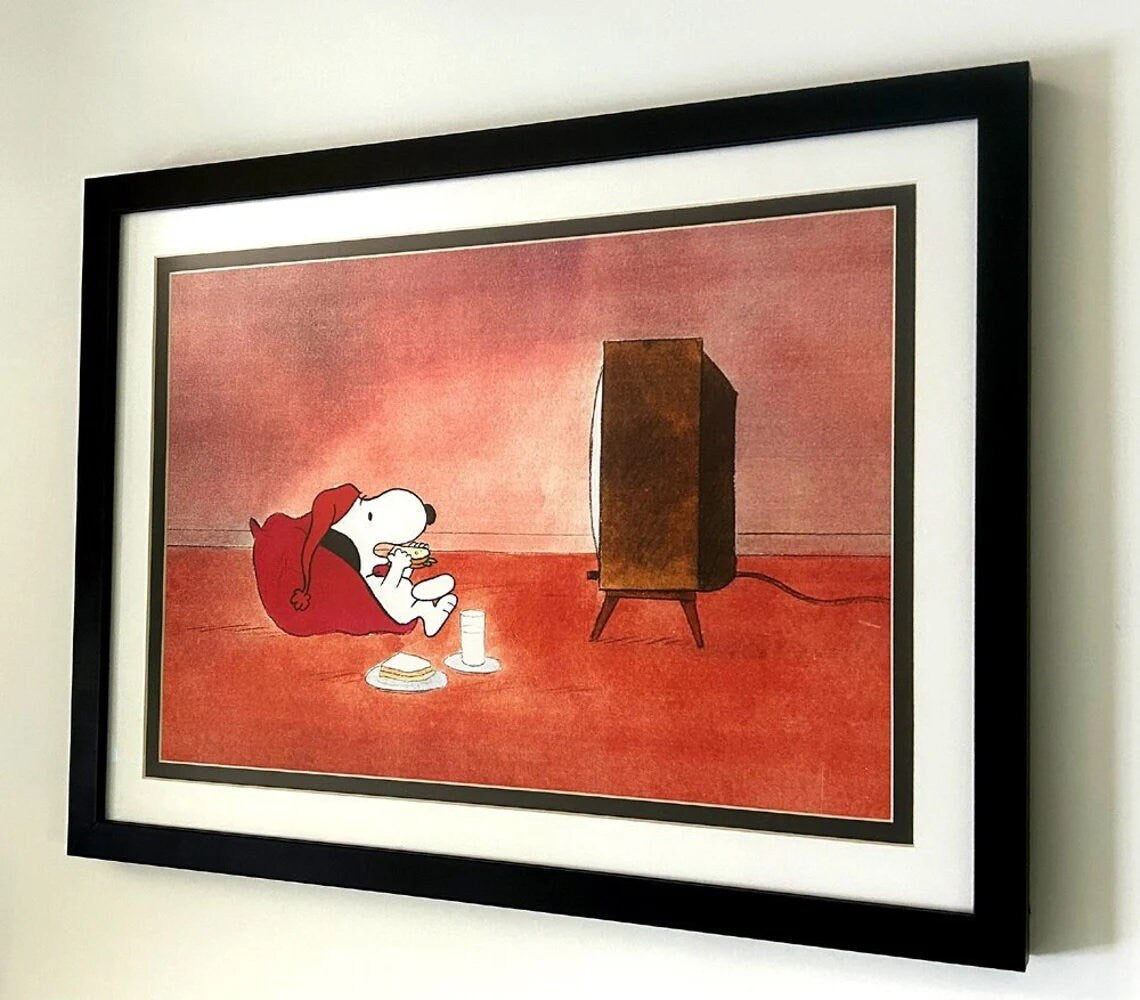 Snoopy Adventures Poster Set Framed