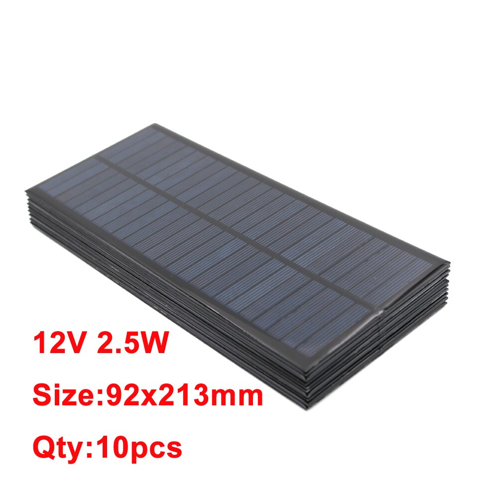 Assorted 12 V Solar Cell