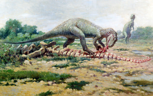 allosaurus by charles r. knight