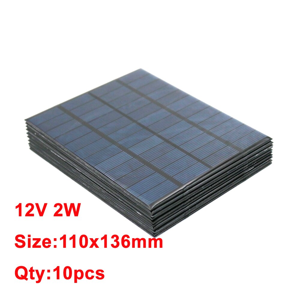Assorted 12 V Solar Cell