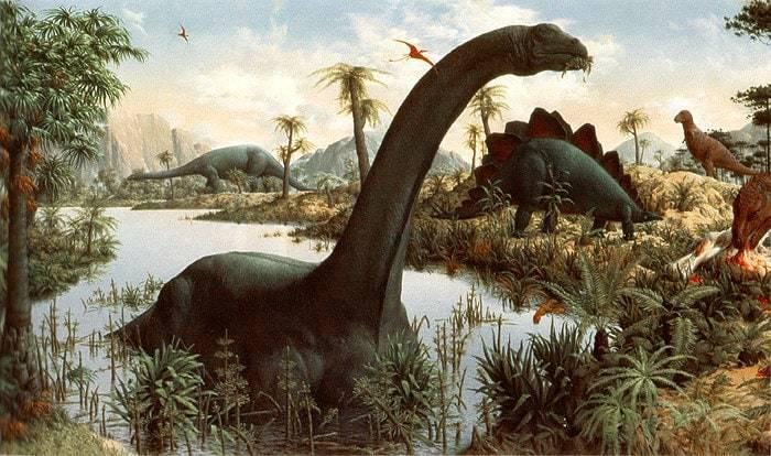 The Age of Reptiles & Age of Mammals Framed Sets Art by Zallinger