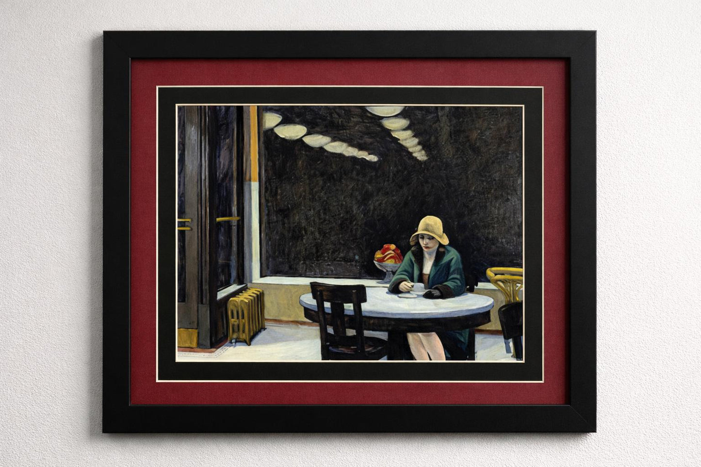 Edward Hopper “Automat” Framed Print