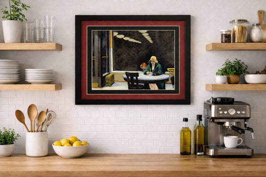 Edward Hopper “Automat” Framed Print