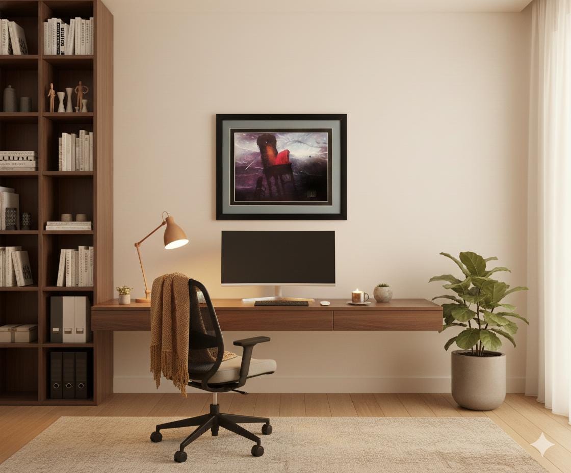 Beksinski Framed Poster