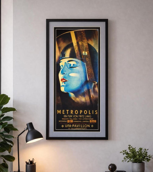 Metropolis Poster Print - Pick Your Mat Color & Size