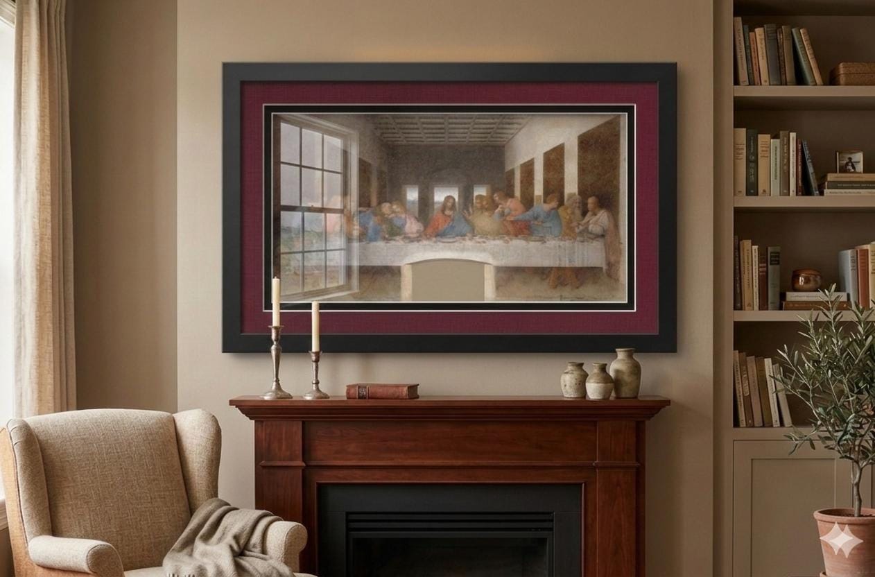 The Last Supper Print Art by DaVinci