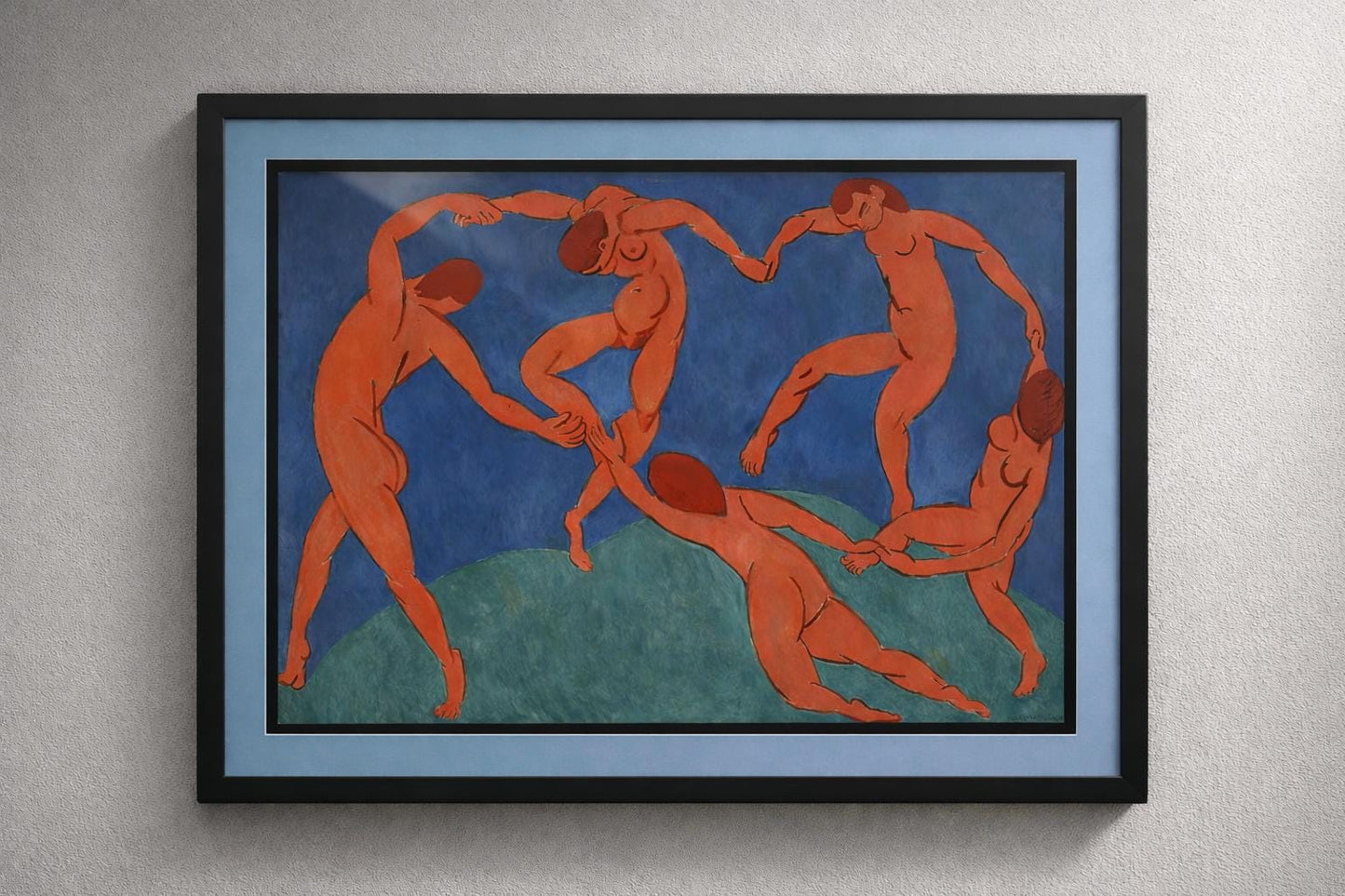 Matisse Dance Framed Print – Henri Matisse La Danse Wall Art – Fauvism Modern Art – Colorful Museum Poster – Large Living Room Decor