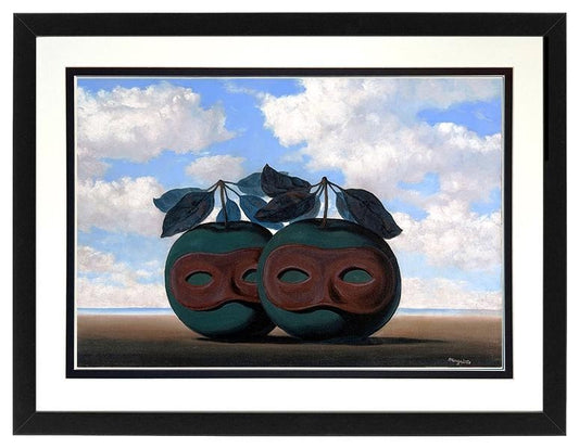 Apples by René Magritte Framed Print