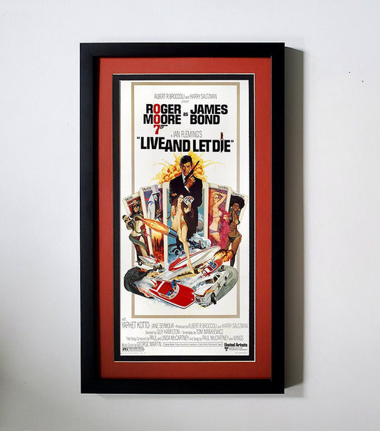 James Bond Poster Live and Let Die 1973